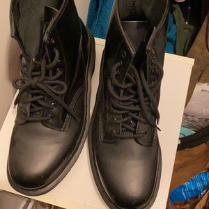 ALL Black Mono Doc Martens